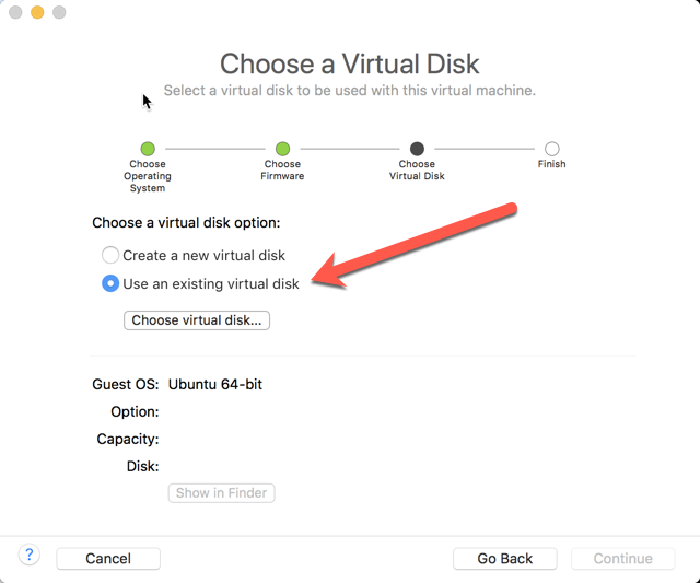 virtualbox vmdk file